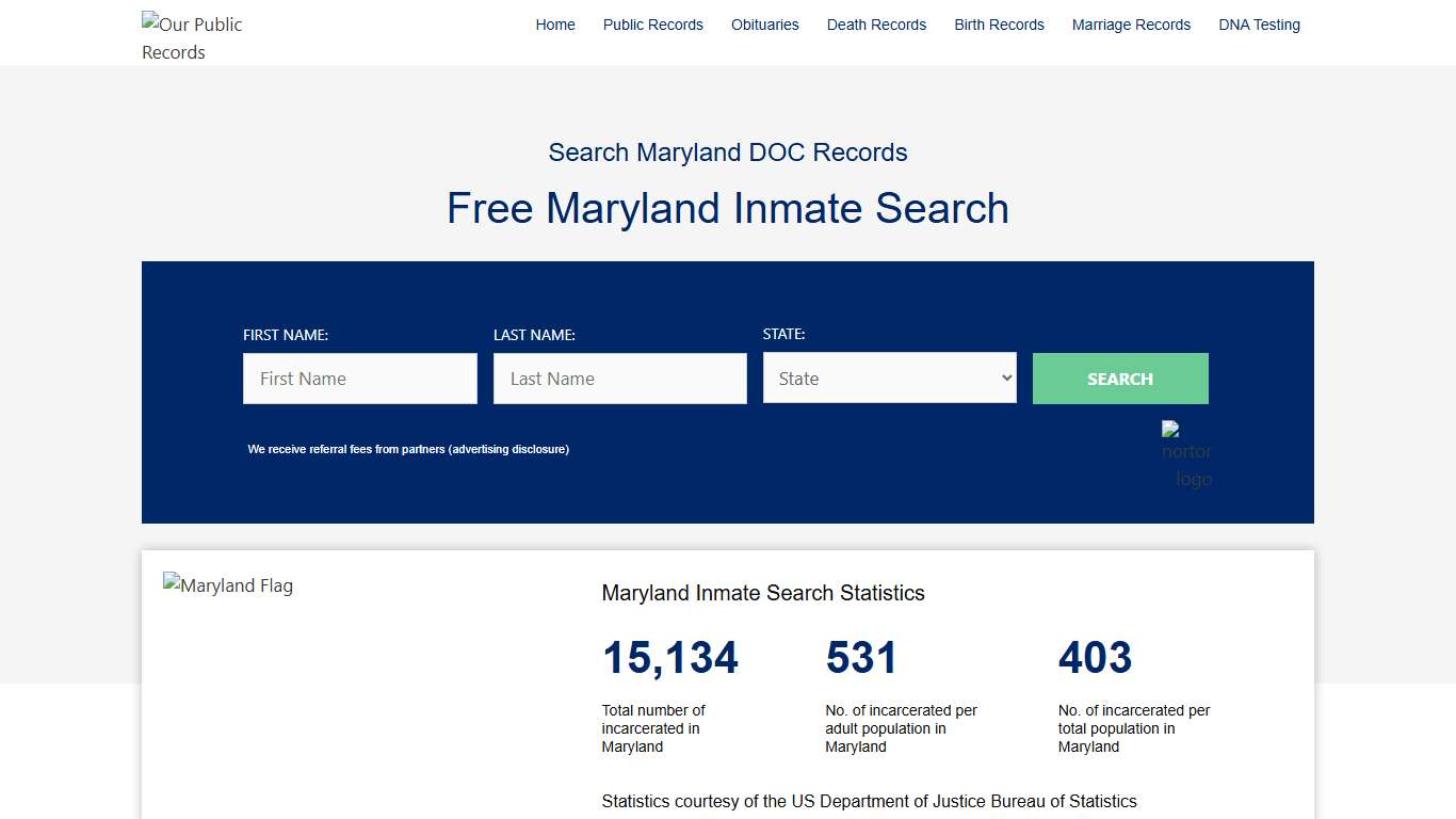 Inmate Search Maryland – The Ultimate Guide - 2026 - Public Records Search